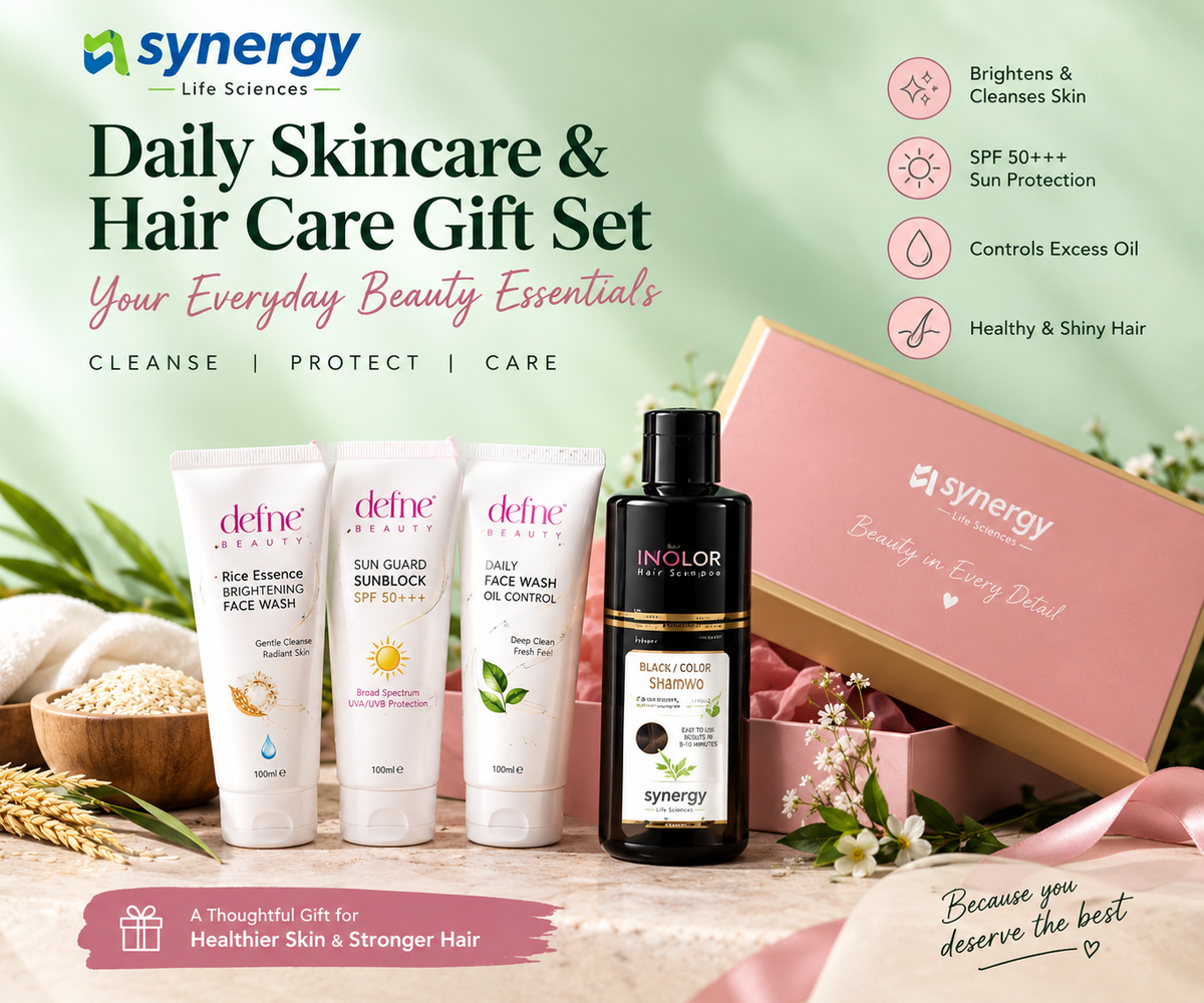 Daily Skincare & Hair Care Gift Set in Pakistan | Synergylife