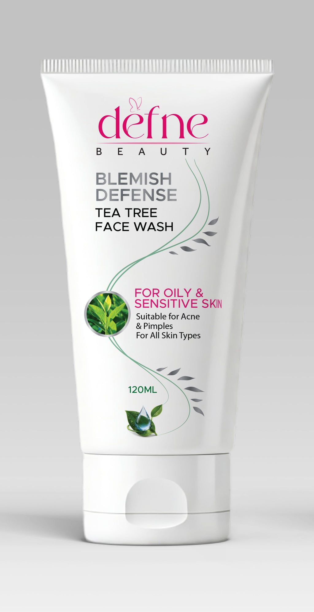 Defne Beauty Blemish Defense Tea Tree Face Wash