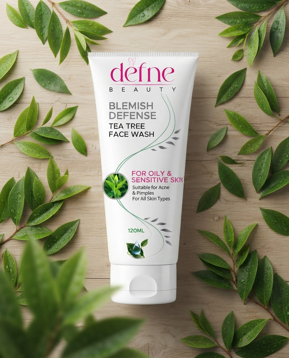 Defne Beauty Blemish Defense Tea Tree Face Wash